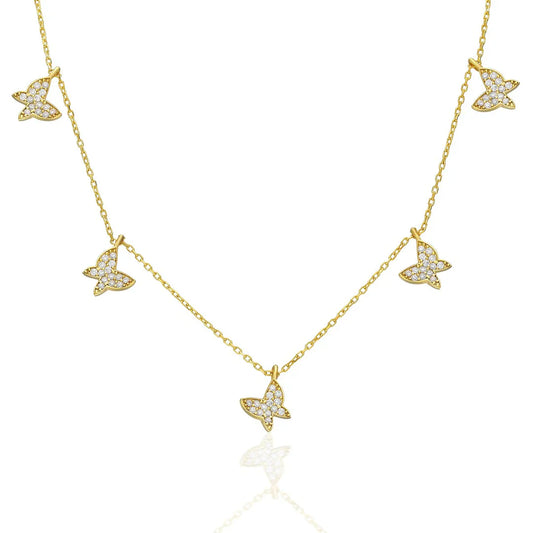 SCHMETTERLING HALSKETTE