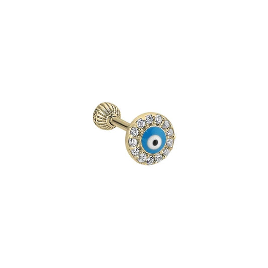EYE ENAMEL STUD